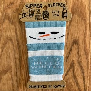 2 Coffee Cozy Sleeve Mug Hugger Sipper Sleeve